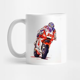 Ballpoint Sketching MotoGP Team No 20 Mug